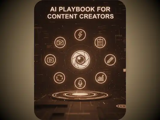 AI Playbook for Content Creators Cover