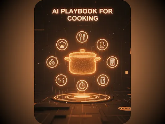 AI Playbook for Cooking Cover