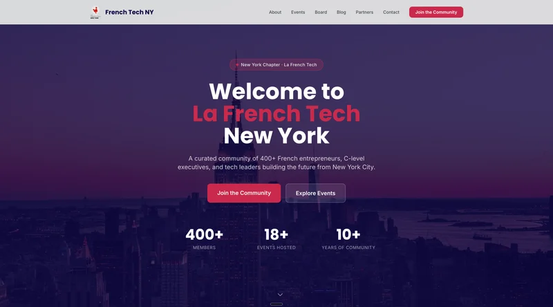 French Tech NYC — project thumbnail