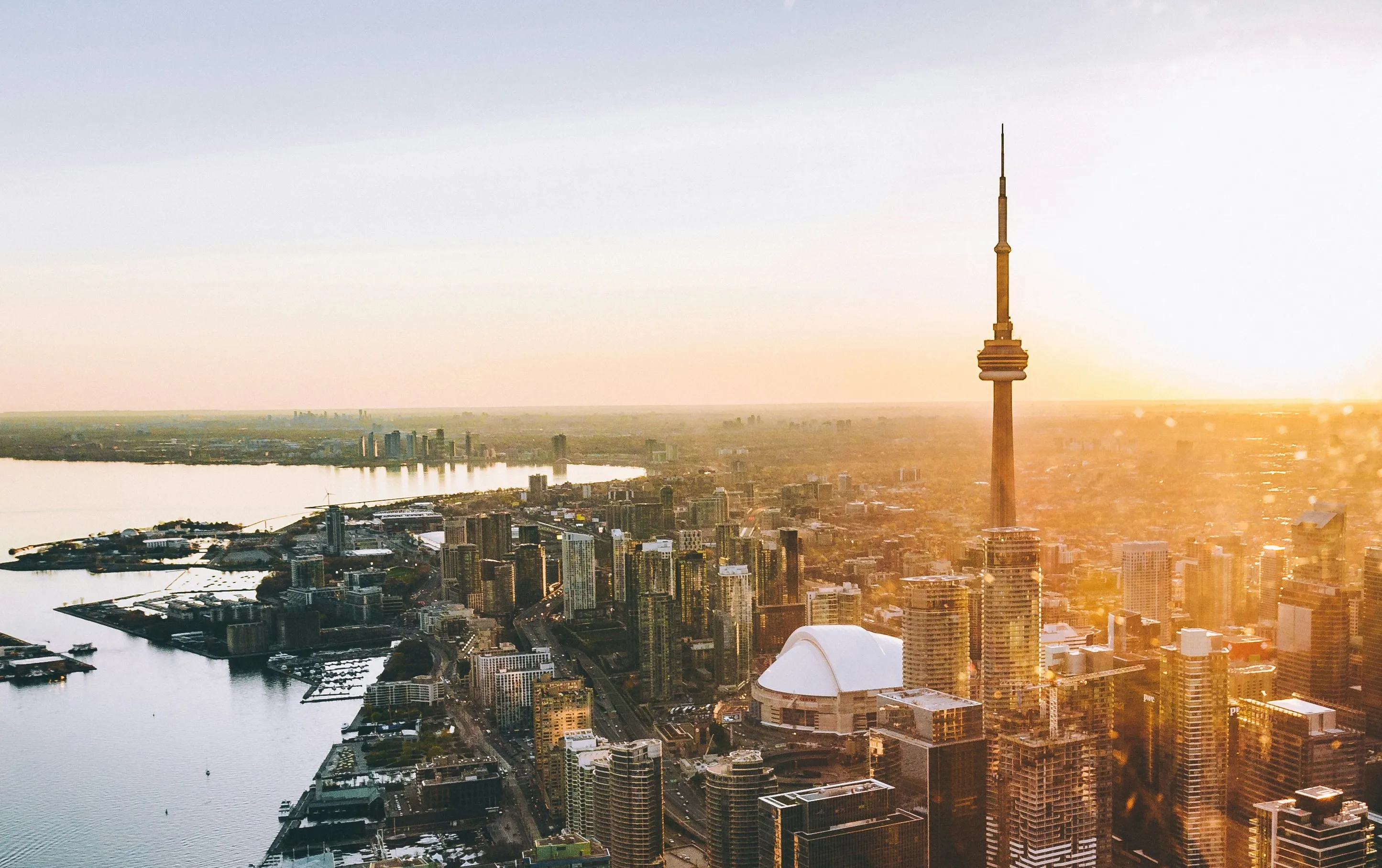 Toronto skyline representing our Canadian operations